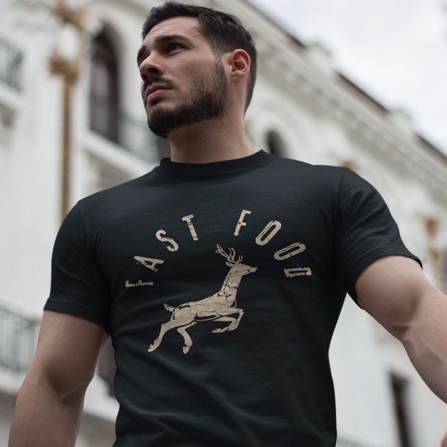 Funny Fast Food Deer Hunting T-Shirt (Creator Uploaded)
