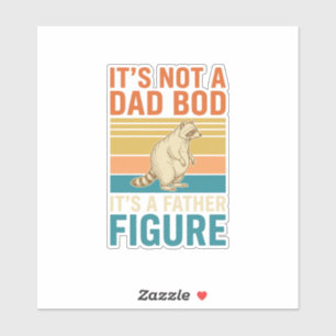 Funny Father Figure Racoon Vintage Shirt Design_1