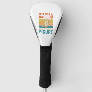 Funny Father Figure Racoon Vintage Shirt Design_1 Golf Head Cover