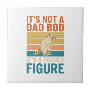 Funny Father Figure Racoon Vintage Shirt Design_1 Tile