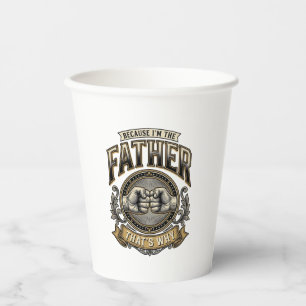 Funny Father Fist Bump Vintage Engraving Shirt Des Paper Cups