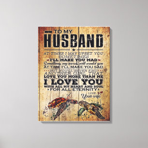 Funny Father Gift   To My Family Present Canvas Print
