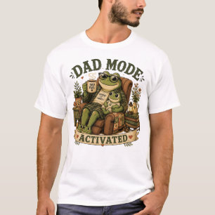 Funny Father’s Day Frog T-Shirt, Cute Cottagecore  T-Shirt