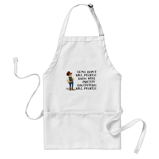 Funny Father's BBQ Apron (Front)