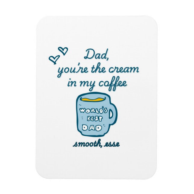 Funny father's day 2025 magnet (Vertical)