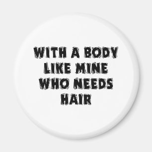 Funny Father's Day Bald Man Magnet