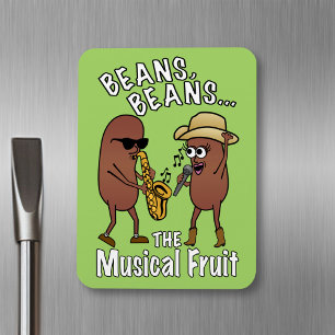 Funny Father's Day Bean Farting Joke Magnet