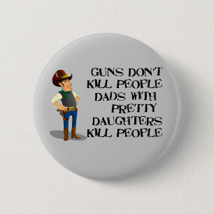 Funny Father's Day Button
