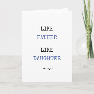 Funny Father's Day card