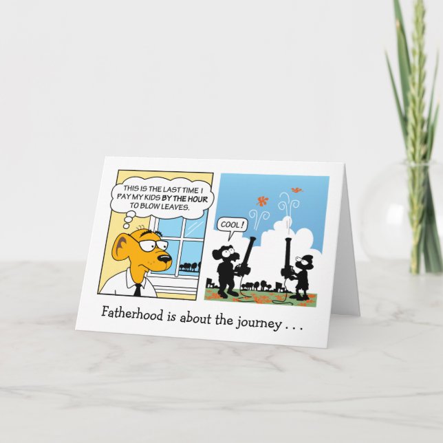 Funny Father's Day Card (Front)