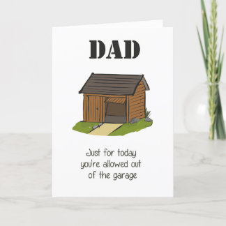 Funny fathers day card