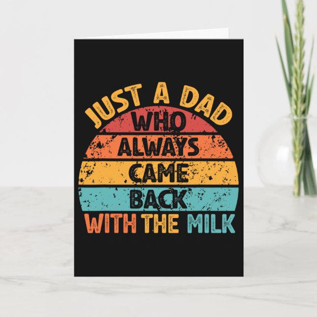Funny Fathers Day  Card (Front)
