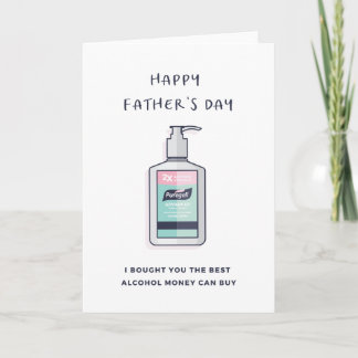 Funny Father's Day Card - Quarantine Card