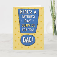 Funny Father's Day Card: Test Results