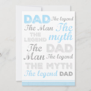 Funny fathers day cards Quote Typography