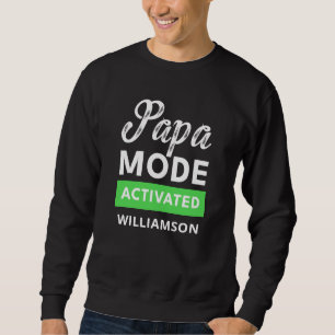 Funny Fathers day gift for new dad to be Sweatshirt