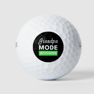 Funny Fathers day gift for New Grandpa Golf Balls