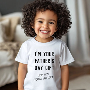 Funny Father's Day Gift from Kids Humour Baby T-Shirt