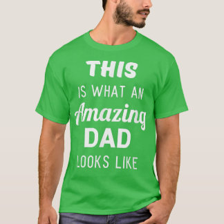 Funny Fathers Day  Gift from Son Daughter Kids Wif T-Shirt