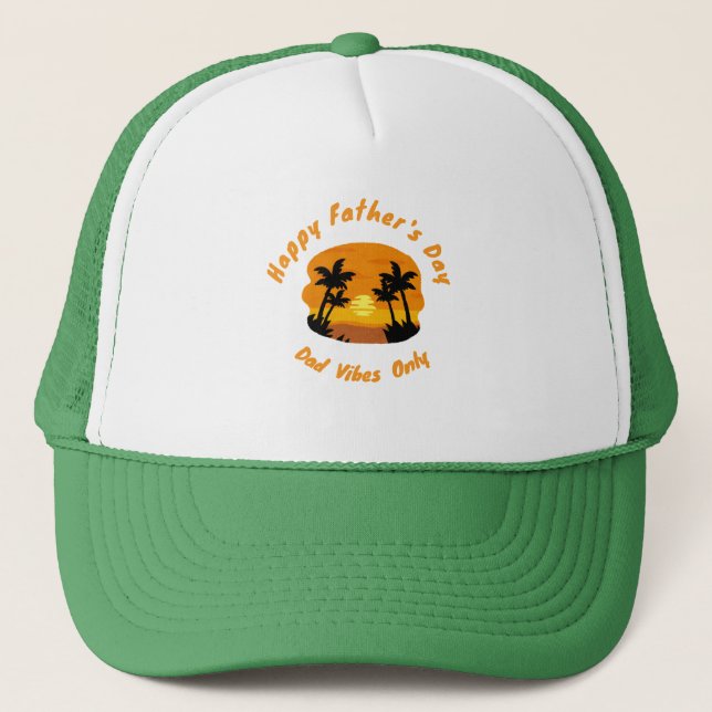  Funny Father's Day Hat – Dad Trucker Cap (Front)