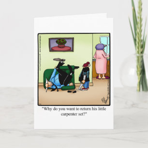 Funny Father's Day Humour Greeting Card