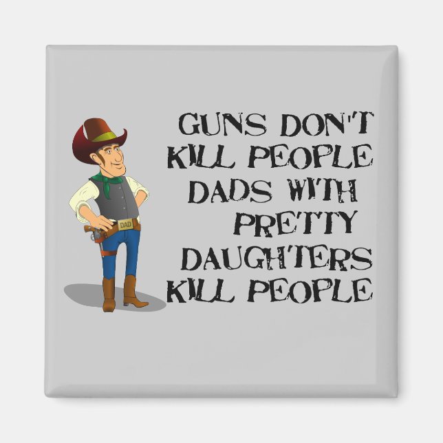 Funny Father's Day Magnet (Front)