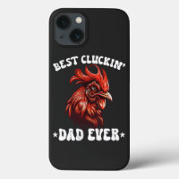 Funny Father's Day Tee For Chicken Farmer