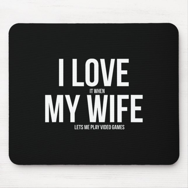 Funny Father's Day Video Game Dad 1  Mouse Pad (Front)