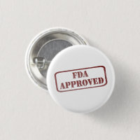 Funny FDA Approved Humour Red Distressed Stamp