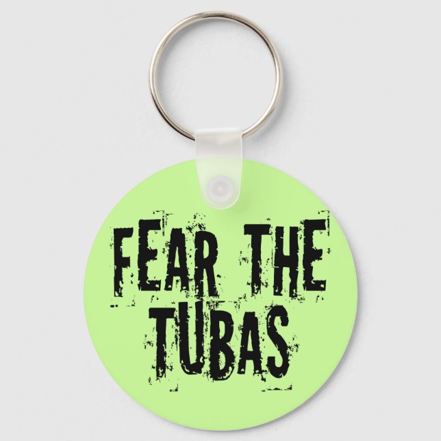 Funny Fear The Tubas Key Ring (Front)
