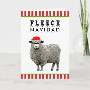 Funny Feliz Navidad Holiday Card