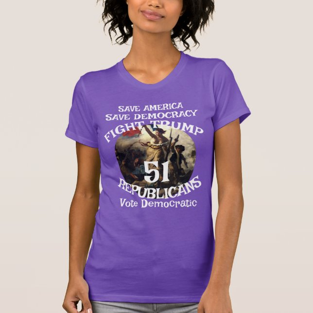 FUNNY FEMA HUMOR TRUMP REPUBLICAN PARTY S T T-Shirt (Front)