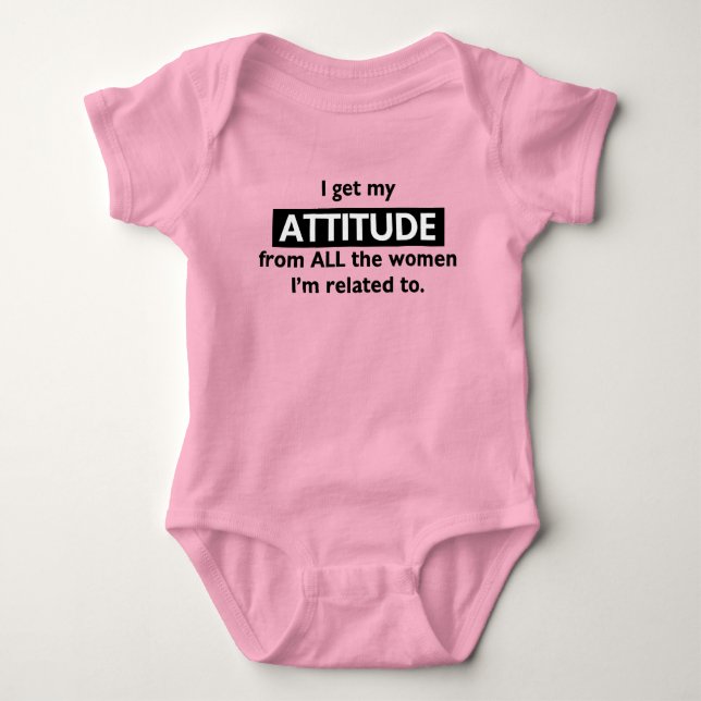 Funny Female attitude shirt (Front)
