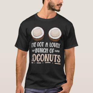 Funny Female Hawaii Coconuts T-Shirt