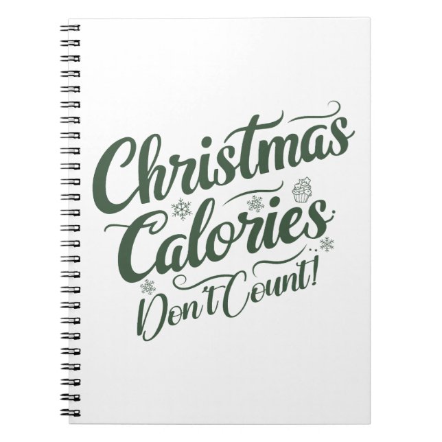 Funny Festive Notebook (Front)