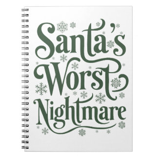 Funny Festive Notebook