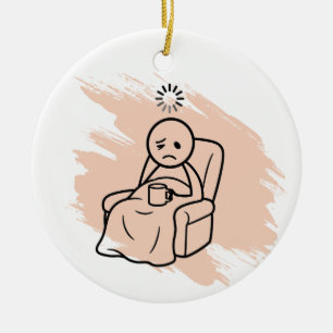 Funny Fibromyalgia Custom Buffering Ornament