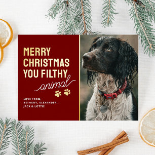 Funny Filthy Animal Pet Christmas