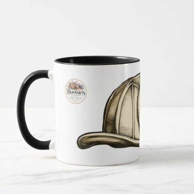 Funny Fire Chief Naturally I’m Responsible Mug (Left)