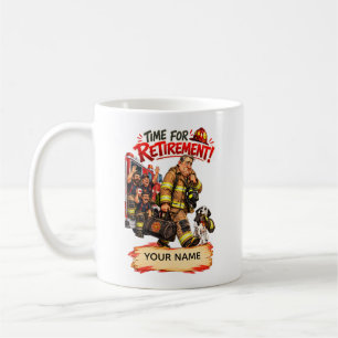 Funny Firefighter Retirement Gift Coffee Mug