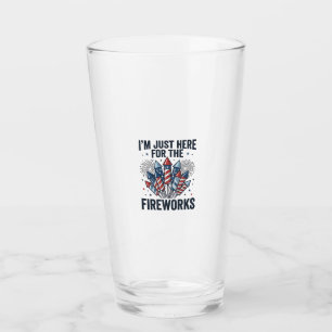 Funny Fireworks Lover Vintage Patriotic Shirt_1 Glass