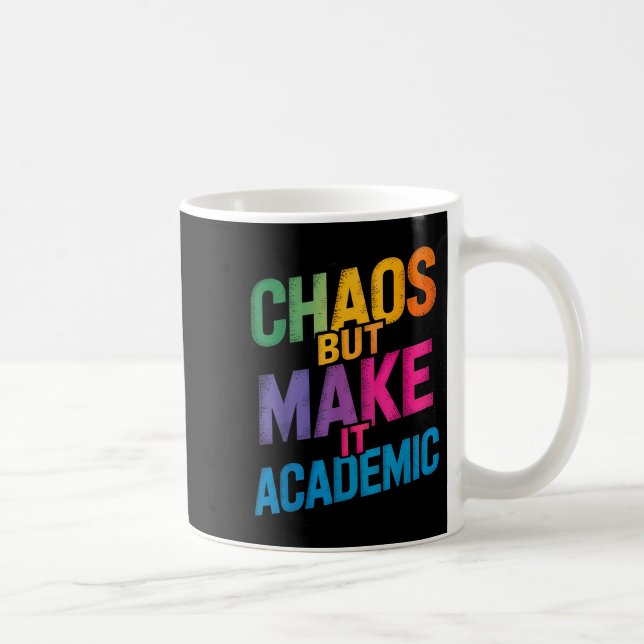 Funny First Day Of School Teachers Students Gen Z  Coffee Mug (Right)