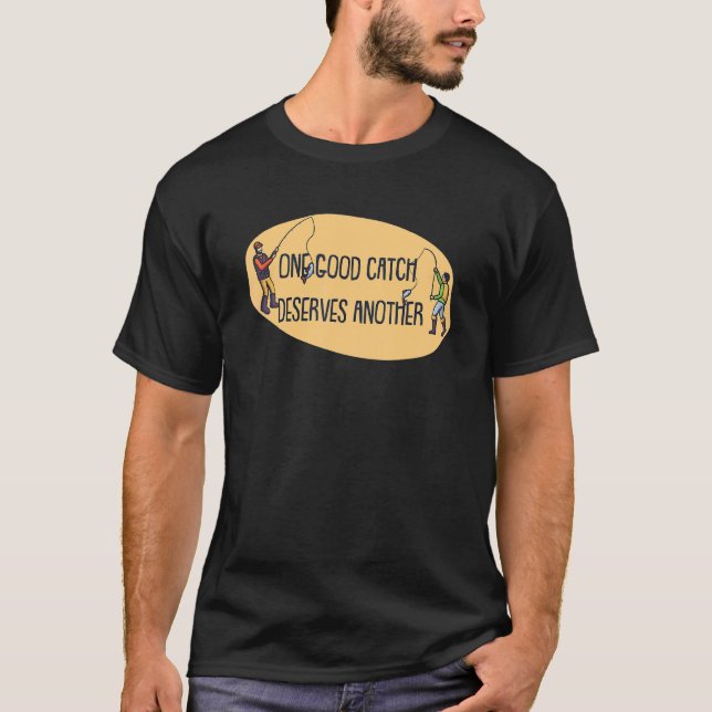 Funny Fish Fishing  For Fishman  1 T-Shirt (Front)