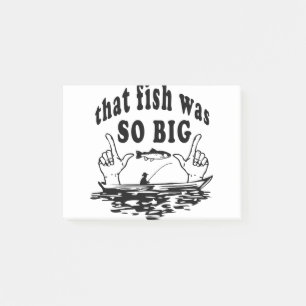 funny fish post-it notes