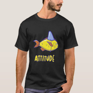 Funny Fish With Attitude Sassy Sarcastic Shark Fi T-Shirt