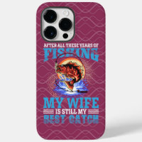 Funny fisher husband quote My Wife Is Best Catch