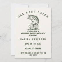 Funny Fisherman Custom Fishing Bachelor Party