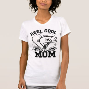 Funny Fisherwoman Mom Tee