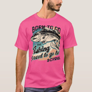 Funny Fishing Art For Fishing Fish Fisherman T-Shirt