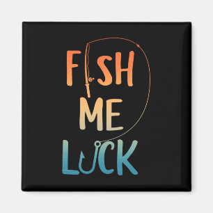 Funny Fishing Art For Men Boys Kids Fisherman Boat Magnet